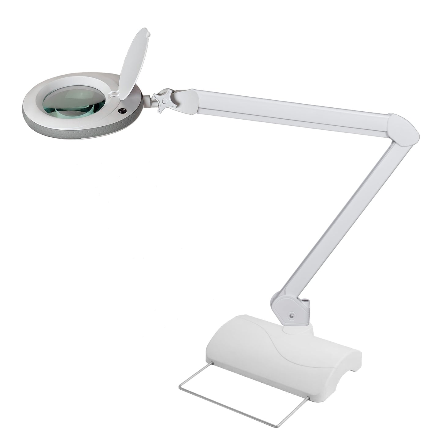 Lumeno 7213/7215/7218 Lámpara lupa/lámpara de trabajo 96 LED, borde de goma de color