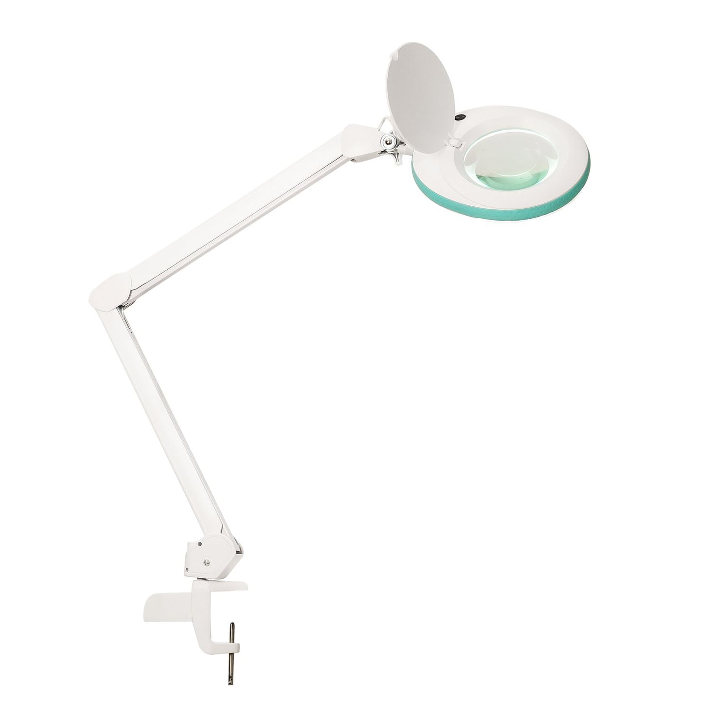 Lumeno 7213/7215/7218 Lámpara lupa/lámpara de trabajo 96 LED, borde de goma de color