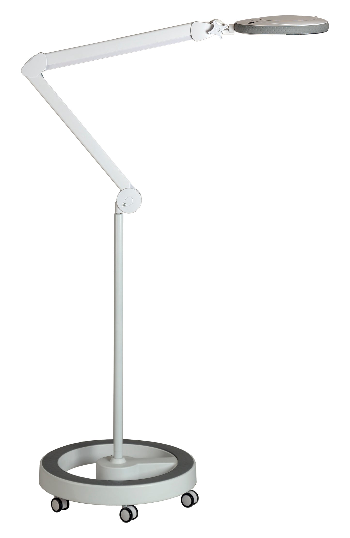 Lumeno 7213/7215/7218 Lámpara lupa/lámpara de trabajo 96 LED, borde de goma de color