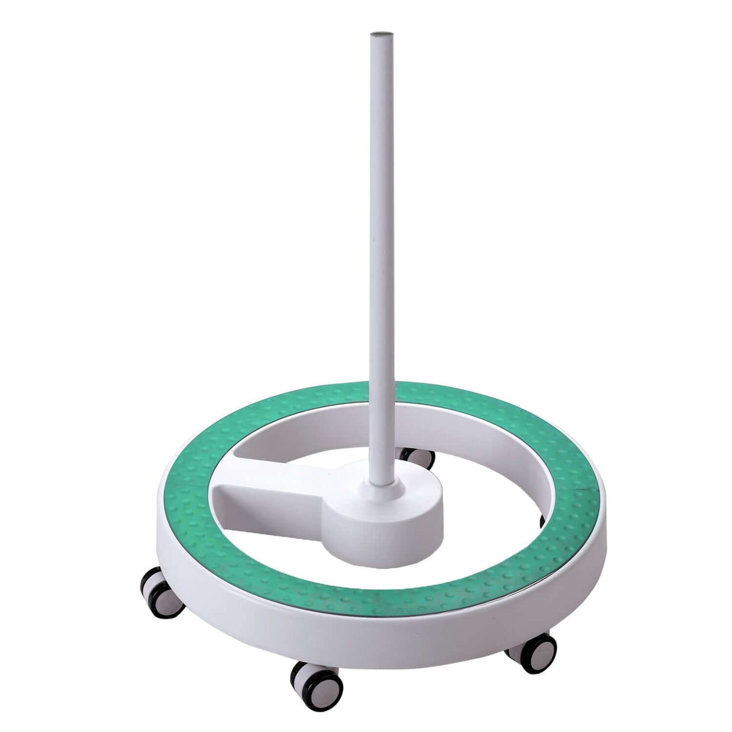 Lumeno trípode rodante 6159 con anillo de pie en verde, gris o negro, versión de diseño
