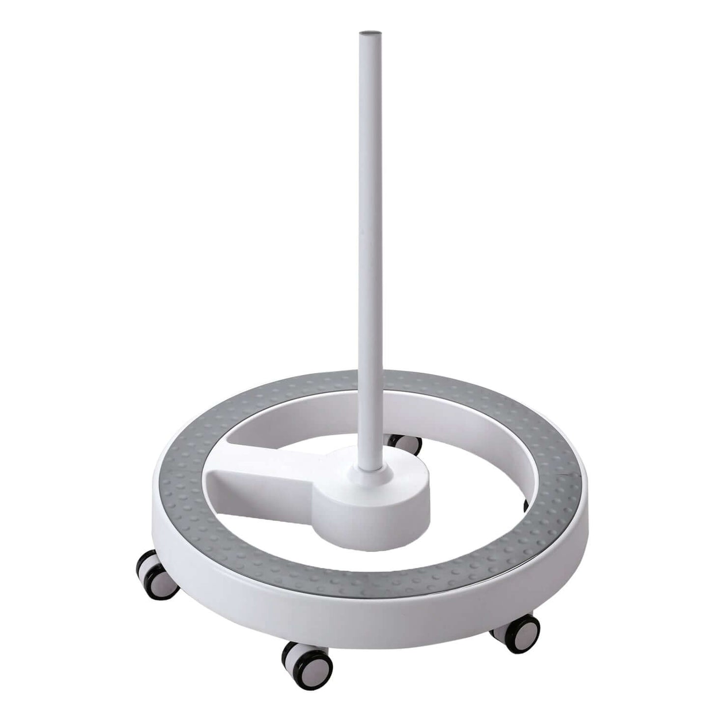 Lumeno trípode rodante 6159 con anillo de pie en verde, gris o negro, versión de diseño