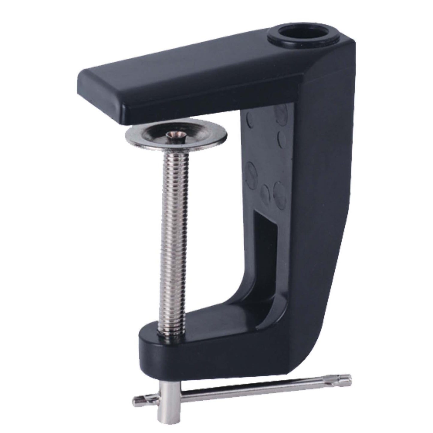 Lumeno Soporte de pared, soporte de mesa o abrazadera de mesa para lámparas de lupa.