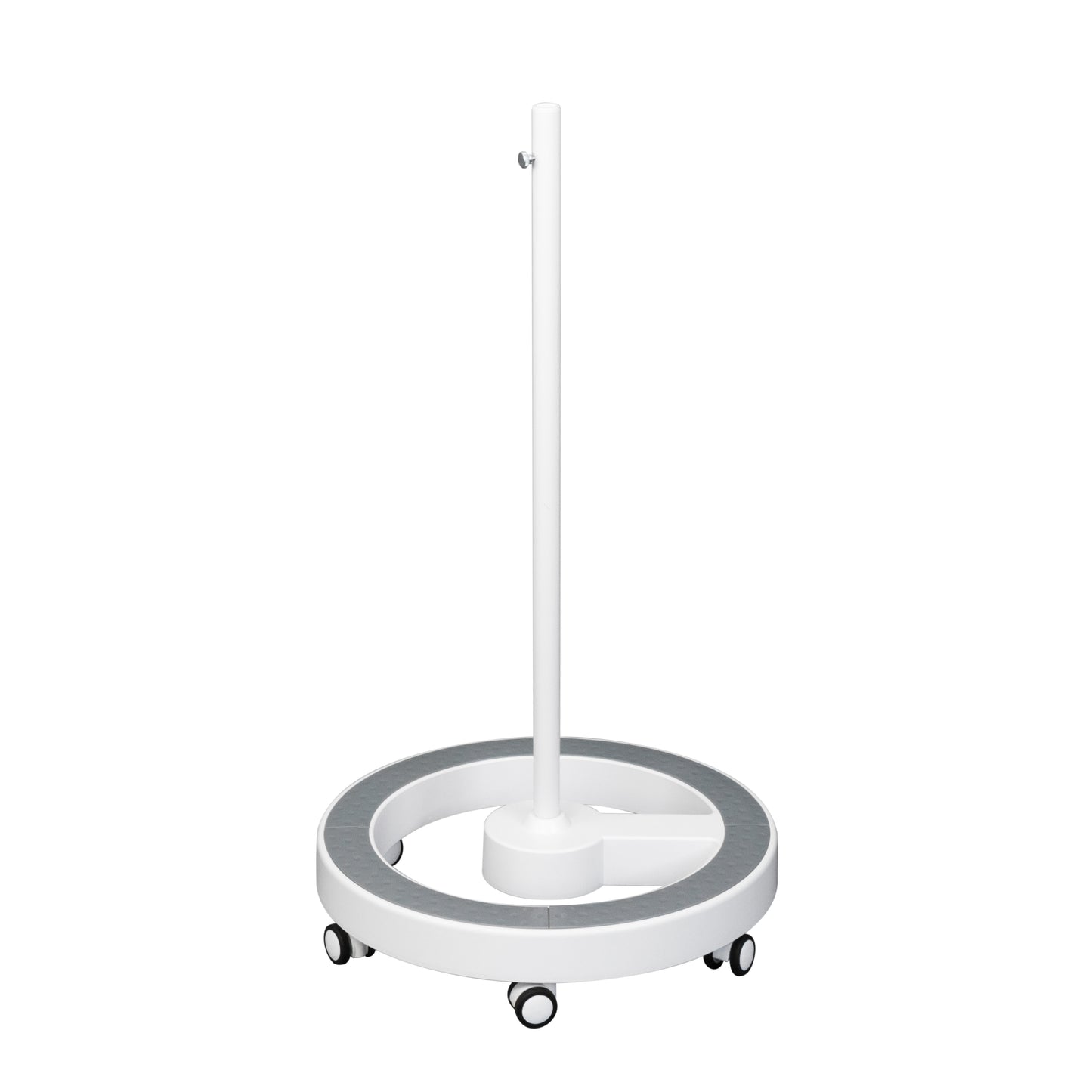 Trépied roulant Lumeno 6159 avec anneau de support vert, gris ou noir, design